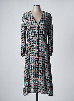 Rochie lungă mâneci lungi mâneci lungi negru ARTLOVE femeie