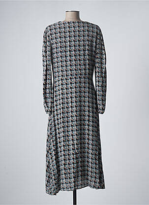 Rochie lungă mâneci lungi mâneci lungi negru ARTLOVE femeie
