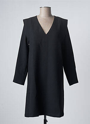 Rochie scurtă mâneci lungi mâneci lungi negru LA PETITE ETOILE femeie