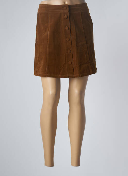 Fustă scurtă maro LA PETITE ETOILE femeie