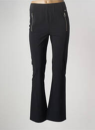 Pantalon larg țesătură poplin mărime normală negru CECIL femeie