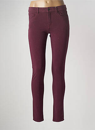 Pantalon slim elasticitate mărime normală violet ESPRIT femeie