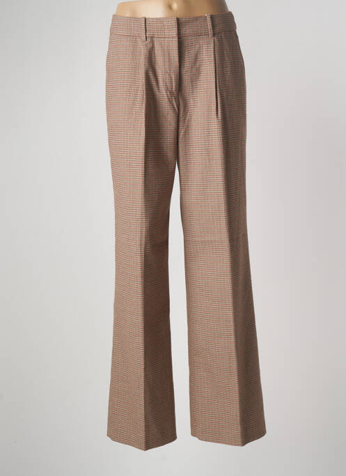 Pantalon larg maro ESPRIT femeie