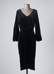 Rochie midi mâneci lungi mâneci lungi negru ESPRIT femeie