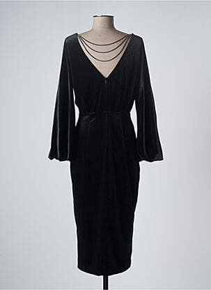 Rochie midi mâneci lungi mâneci lungi negru ESPRIT femeie
