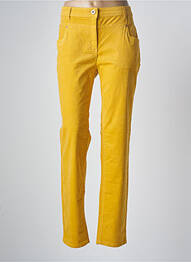 Pantalon slim elasticitate mărime normală galben CECIL femeie
