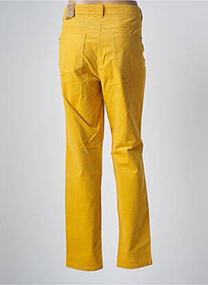 Pantalon slim elasticitate mărime normală galben CECIL femeie