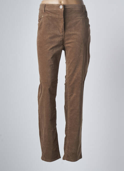 Pantalon slim maro CECIL femeie