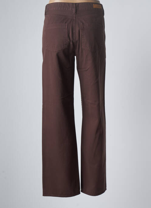 Pantalon larg maro HAPPY femeie