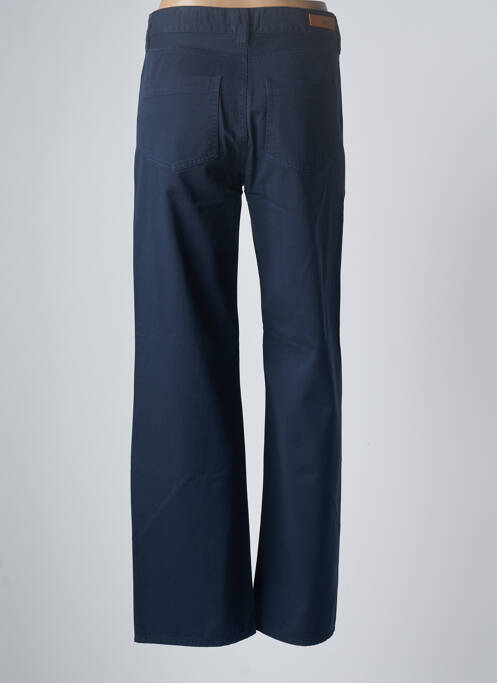 Pantalon larg albastru HAPPY femeie