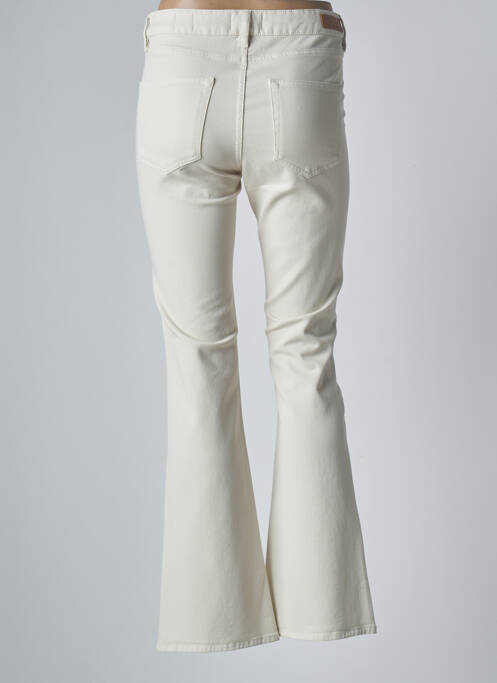 Pantalon evazat bej HAPPY femeie