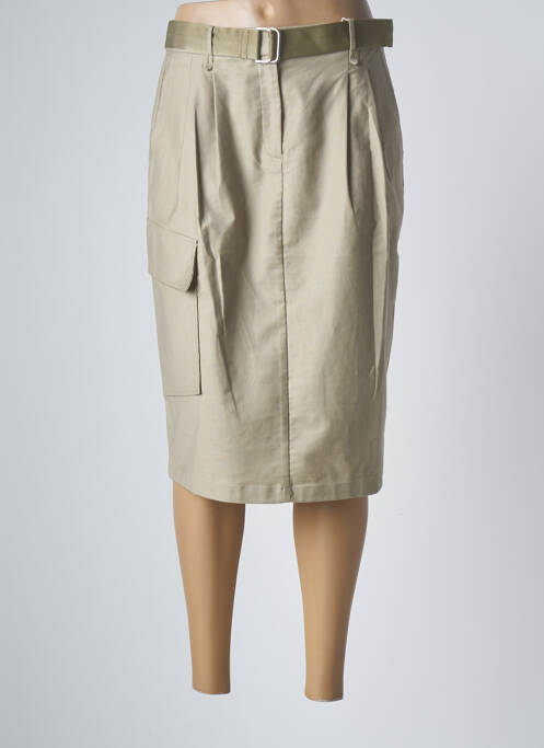 Fustă midi bej ESPRIT femeie