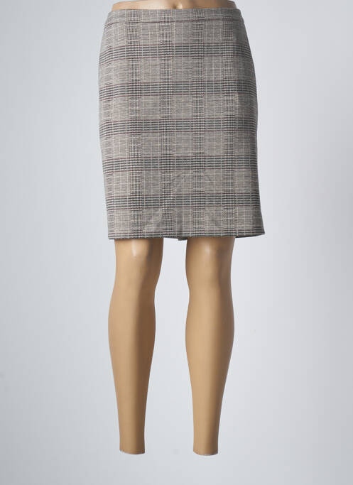 Fustă scurtă buzunare bej ESPRIT femme