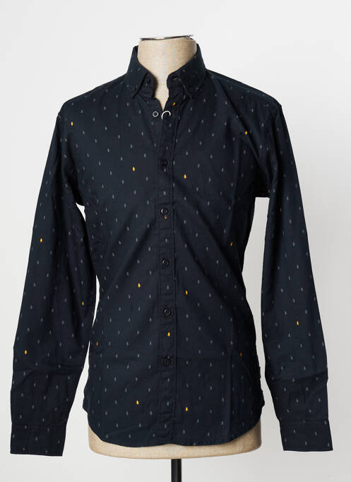 Cămașă cu mâneci lungi albastru EDC bărbat