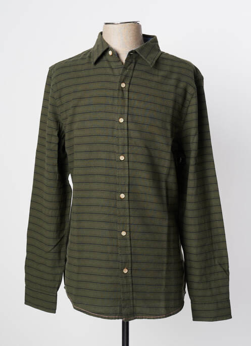 Cămașă cu mâneci lungi verde WHITE STUFF bărbat