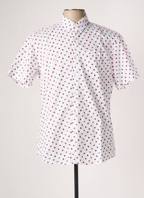 Cămașă cu mâneci scurte alb ESPRIT bărbat