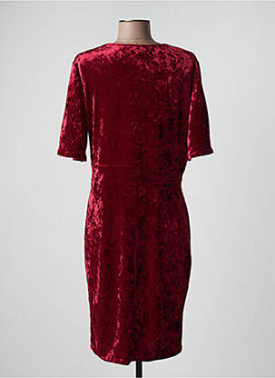 Rochie midi mâneci scurte mâneci scurte roșu EGERIE femeie