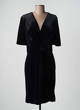 Rochie midi mâneci scurte mâneci scurte negru EGERIE femeie