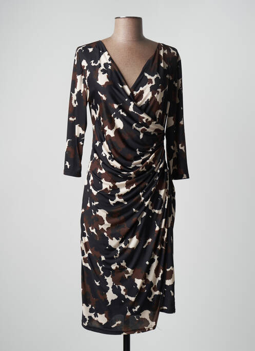 Rochie midi maro EGERIE femeie