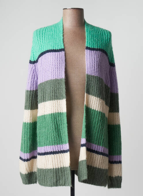 Vestă cu mâneci lungi verde OLSEN femeie