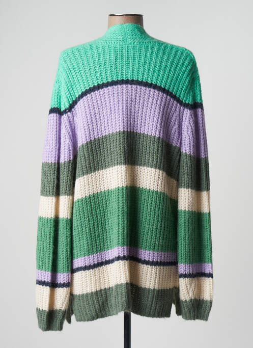 Vestă cu mâneci lungi verde OLSEN femeie