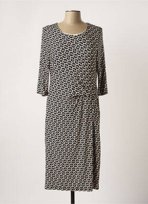 Rochie midi mâneci 3/4 mâneci 3/4 negru OLSEN femeie