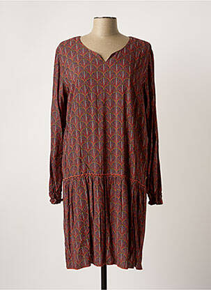 Rochie midi roșu THALASSA femeie