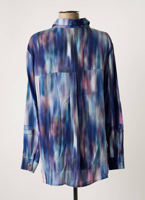 Cămașă imprimeu fantezie mâneci lungi albastru BETTY & CO femme