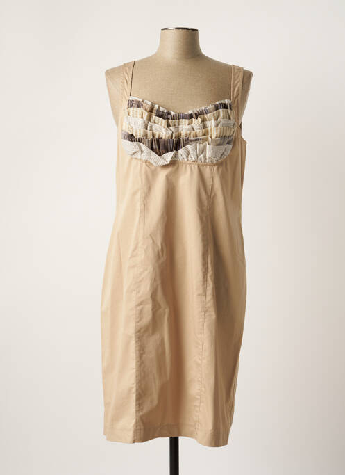 Rochie midi bej FILIPINE LAHOYA femeie