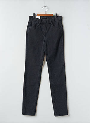 Pantalon slim talie elastică mărime normală negru STARK femeie