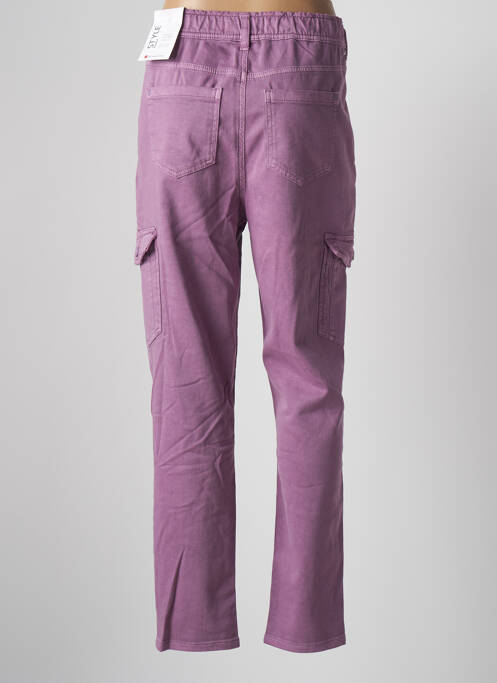 Pantalon cargo violet STREET ONE femeie