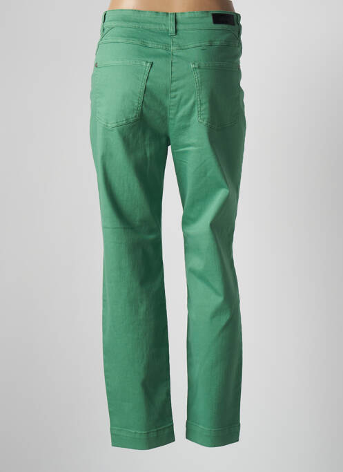 Pantalon slim verde OLSEN femeie