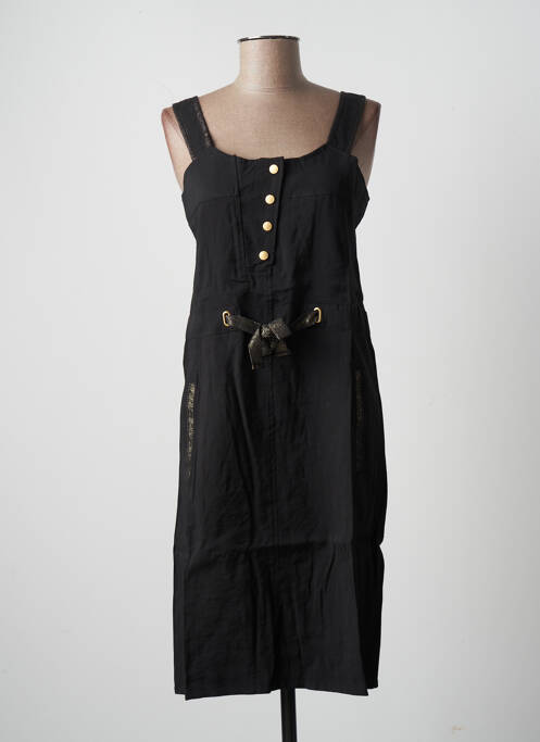 Rochie midi negru LOLA ESPELETA femeie