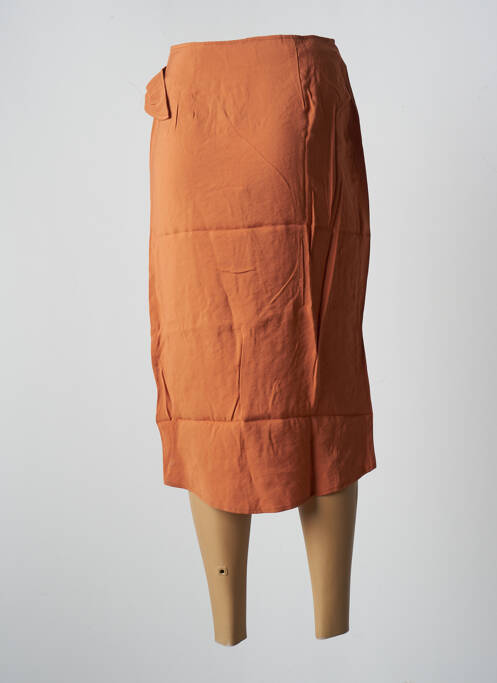Fustă midi portocaliu LOLA ESPELETA femeie