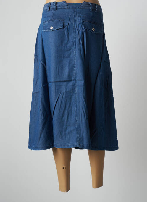 Fustă midi albastru LOLA ESPELETA femeie
