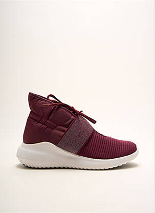 Adidași țesătură satinată toc de 4 la 6 cm violet LOTTO femeie