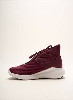 Adidași țesătură satinată toc de 4 la 6 cm violet LOTTO femeie
