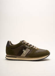 Adidași inserții vârf rotund verde U.S. POLO ASSN homme