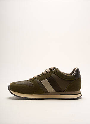 Adidași inserții vârf rotund verde U.S. POLO ASSN bărbat