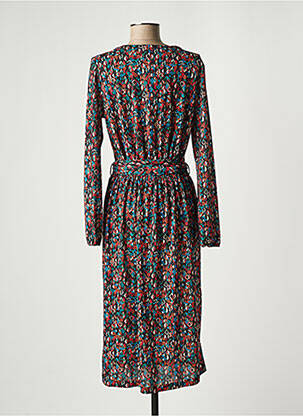 Rochie midi mâneci lungi mâneci lungi negru DIANE LAURY femeie