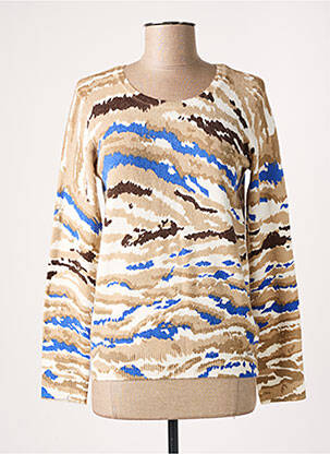 Pulover bej DIANE LAURY femeie