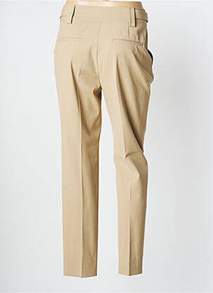 Pantalon slim țesătură poplin mărime normală bej RED VALENTINO femeie