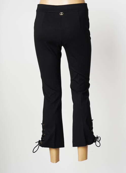 Pantalon trei sferturi negru TWINSET femeie