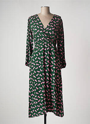 Rochie lungă verde COMPAÑIA FANTASTICA femeie