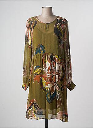 Rochie midi verde CREAM femeie