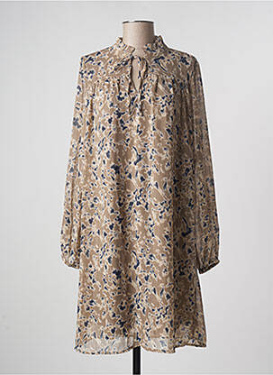 Rochie midi bej KAFFE femeie