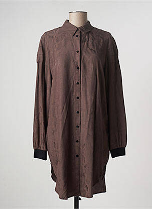 Rochie midi maro NÜ femeie