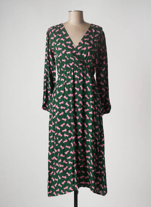 Rochie lungă verde COMPAÑIA FANTASTICA femeie