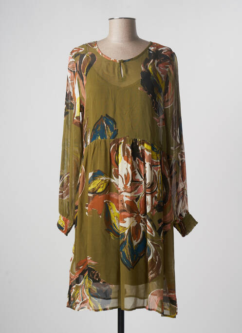 Rochie midi verde CREAM femeie