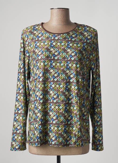 Top verde GENUINE femeie